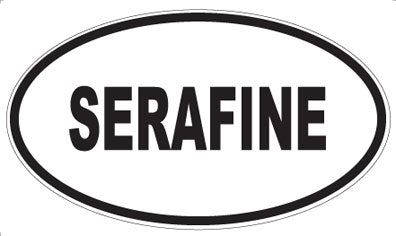 SERAFINE - Oval Magnet