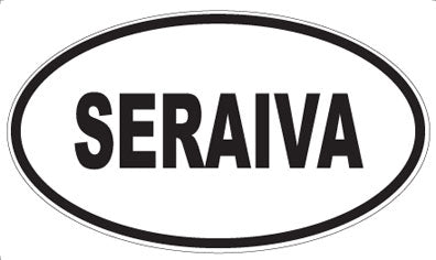 SERAIVA - Oval Sticker