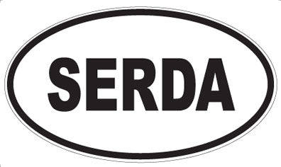 SERDA - Oval Magnet