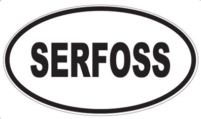 SERFOSS - Oval Magnet