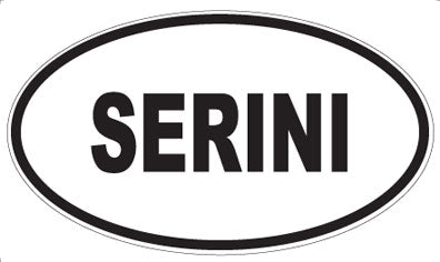 SERINI - Oval Magnet