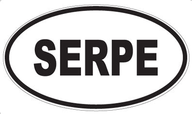 SERPE - Oval Magnet