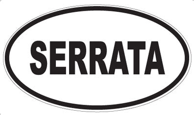 SERRATA - Oval Magnet