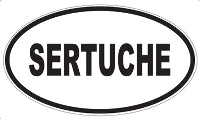 SERTUCHE - Oval Magnet