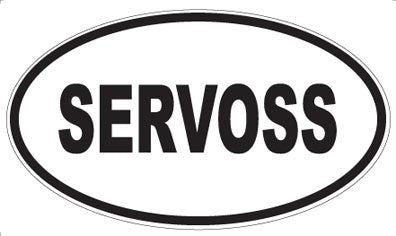 SERVOSS - Oval Magnet