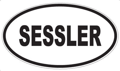 SESSLER - Oval Magnet
