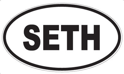 SETH - Oval Magnet