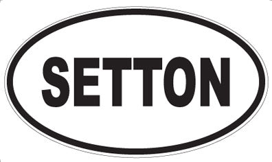 SETTON - Oval Magnet