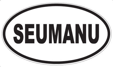 SEUMANU - Oval Magnet