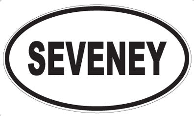 SEVENEY - Oval Magnet