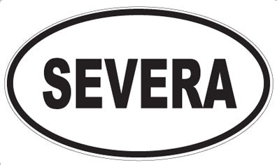 SEVERA - Oval Magnet