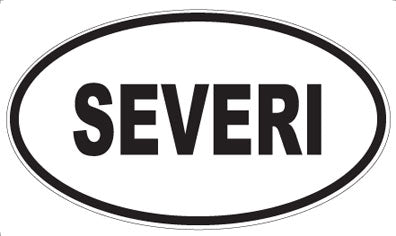 SEVERI - Oval Magnet