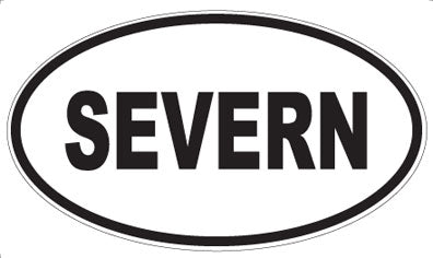 SEVERN - Oval Sticker