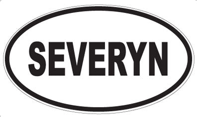 SEVERYN - Oval Sticker