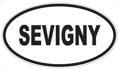SEVIGNY - Oval Sticker
