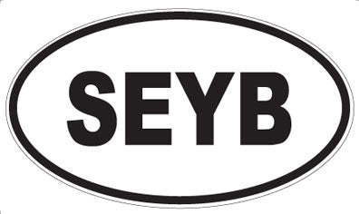 SEYB - Oval Sticker