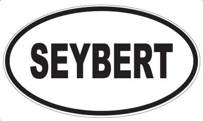 SEYBERT - Oval Magnet