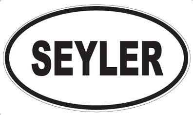 SEYLER - Oval Magnet