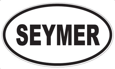 SEYMER - Oval Magnet