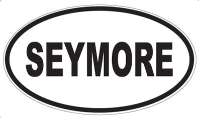 SEYMORE - Oval Magnet