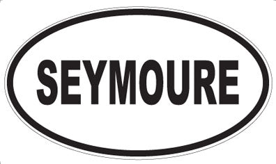 SEYMOURE - Oval Sticker