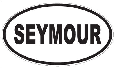 SEYMOUR - Oval Magnet