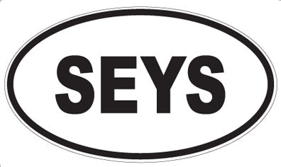SEYS - Oval Sticker