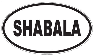 SHABALA - Oval Magnet