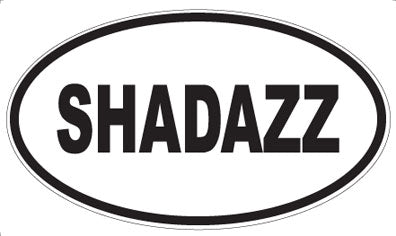 SHADAZZ - Oval Sticker