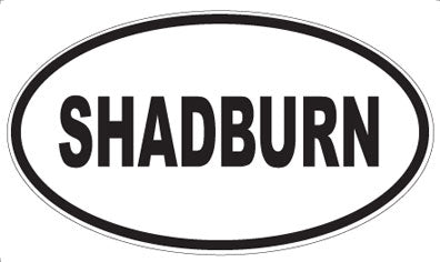 SHADBURN - Oval Magnet