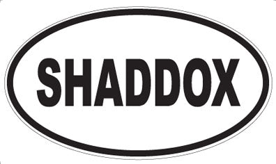 SHADDOX - Oval Magnet