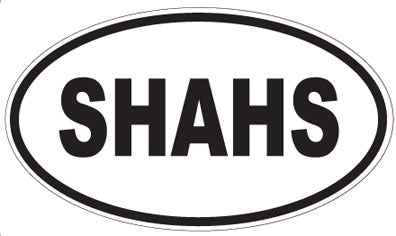 SHAHS - Oval Magnet