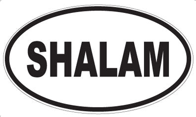 SHALAM - Oval Magnet