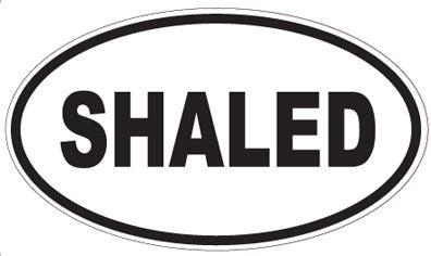 SHALED - Oval Sticker