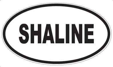 SHALINE - Oval Sticker