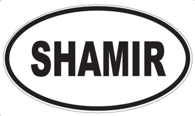 SHAMIR - Oval Sticker