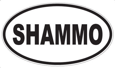 SHAMMO - Oval Sticker