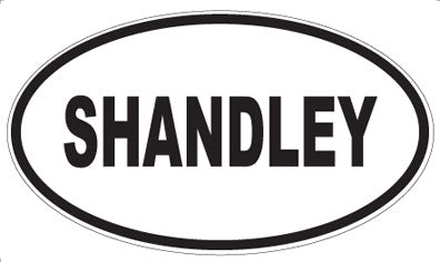 SHANDLEY - Oval Magnet