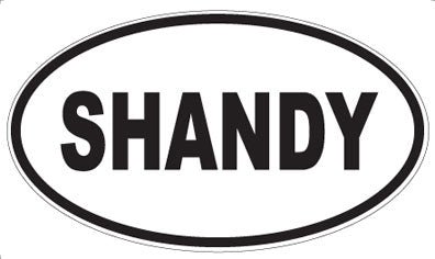 SHANDY - Oval Magnet