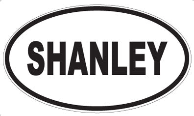 SHANLEY - Oval Magnet