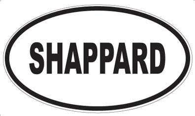 SHAPPARD - Oval Magnet