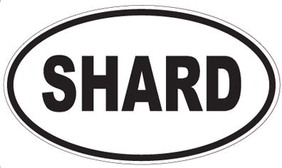 SHARD - Oval Magnet