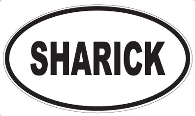 SHARICK - Oval Magnet