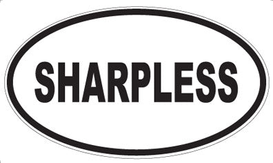 SHARPLESS - Oval Magnet