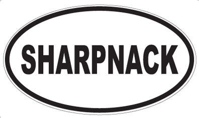 SHARPNACK - Oval Magnet