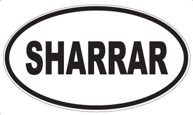 SHARRAR - Oval Magnet