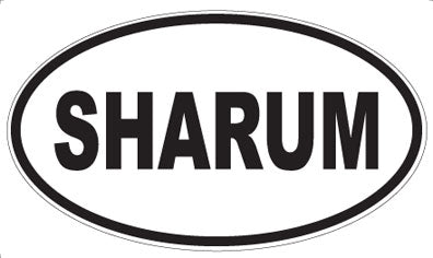 SHARUM - Oval Magnet