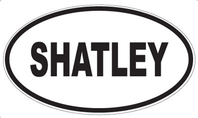 SHATLEY - Oval Magnet