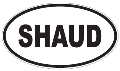 SHAUD - Oval Magnet
