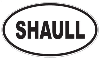 SHAULL - Oval Magnet